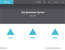 Tablet Screenshot of otosanzimanservis.com